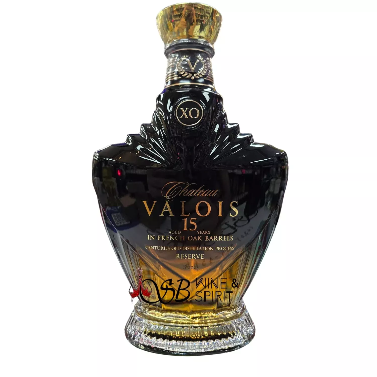Chateau Valois XO Reserve French Oak Barrels 15 Year Old Brandy 700ml