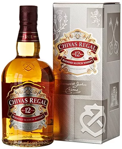 Chivas Regal 12 Year Old Blended Scotch Whisky 1.75Lt
