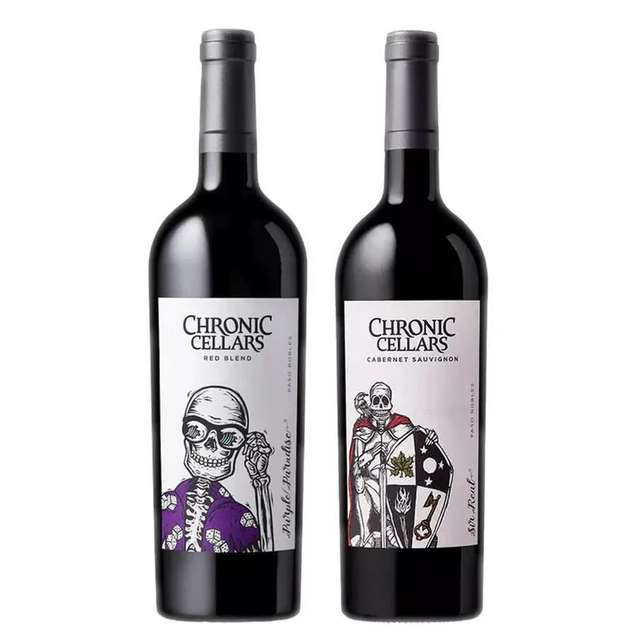 Chronic Cellars Purple Paradise Blend & Chronic Cellars Sir Real Cabernet Sauvignon Bundle