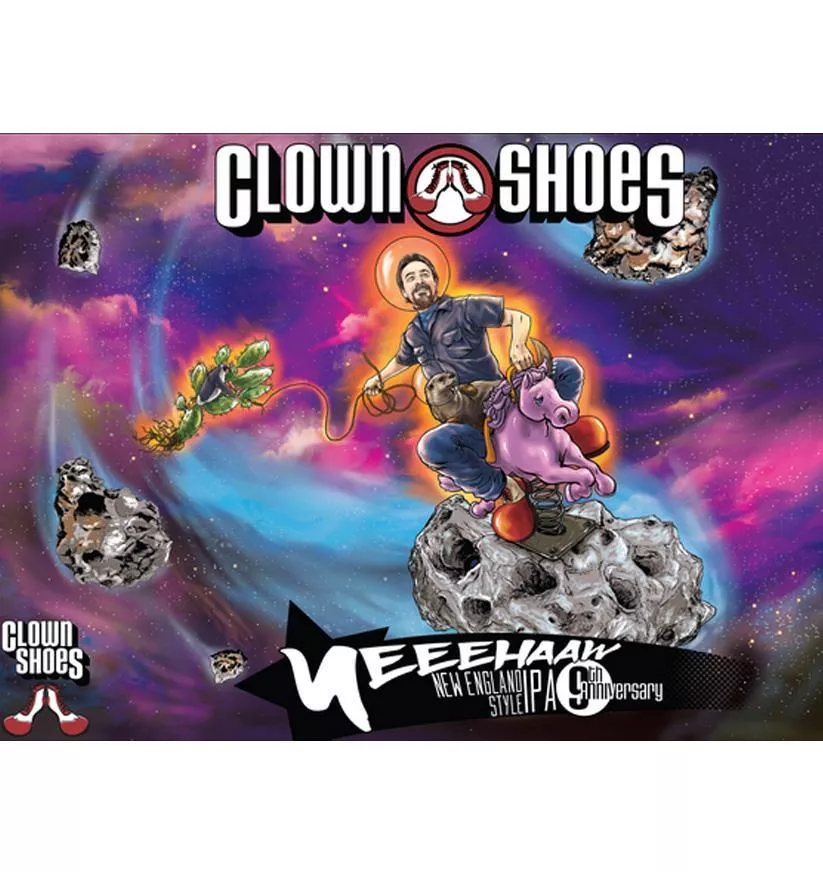 Clown Shoes Brewing YeeeHaaw New England Style IPA