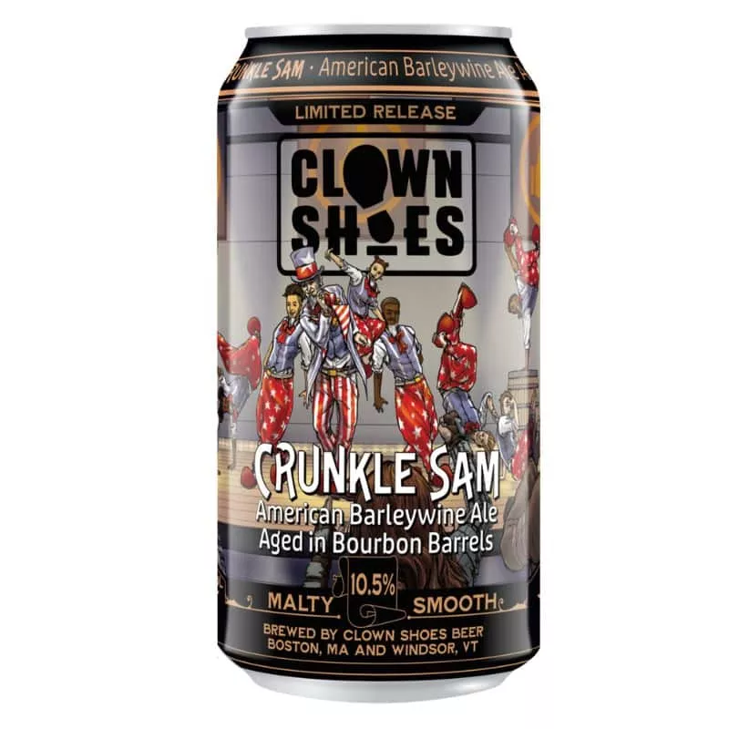 CLOWN SHOES CRUNKLE SAM 4PK
