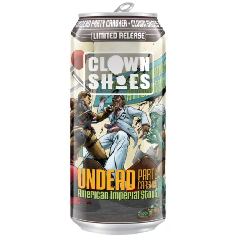 CLOWN SHOES UNDEAD PARTY GUEST 4PK