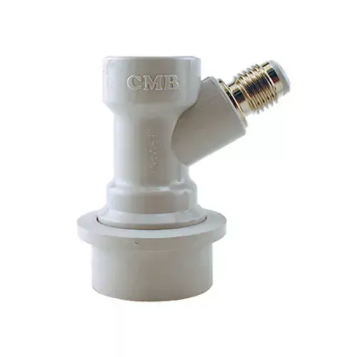 CMBecker Ball Lock 1/4" MFL Becker Home Brew Keg Tap - Gas In