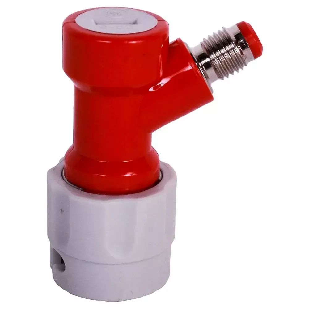 CMBecker Pin Lock Low Profile 1/4" MFL Becker Home Brew Keg Tap - Gas In