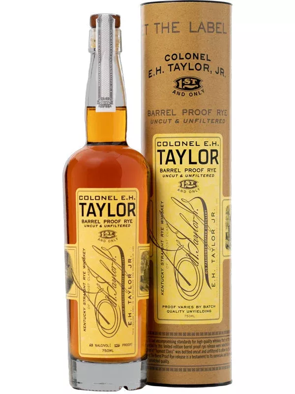 Colonel E.H. Taylor Barrel Proof Rye Whiskey