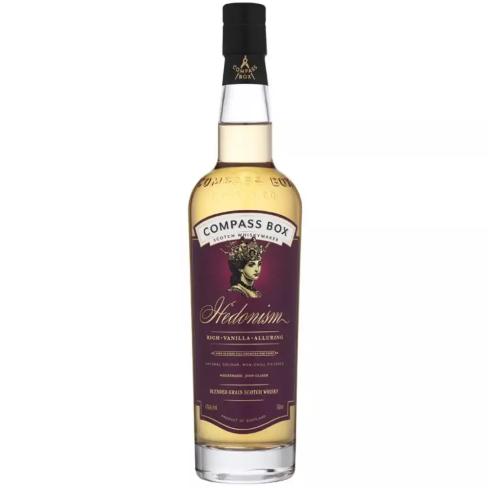 Compass Box Hedonism Blended Grain Scotch Whisky