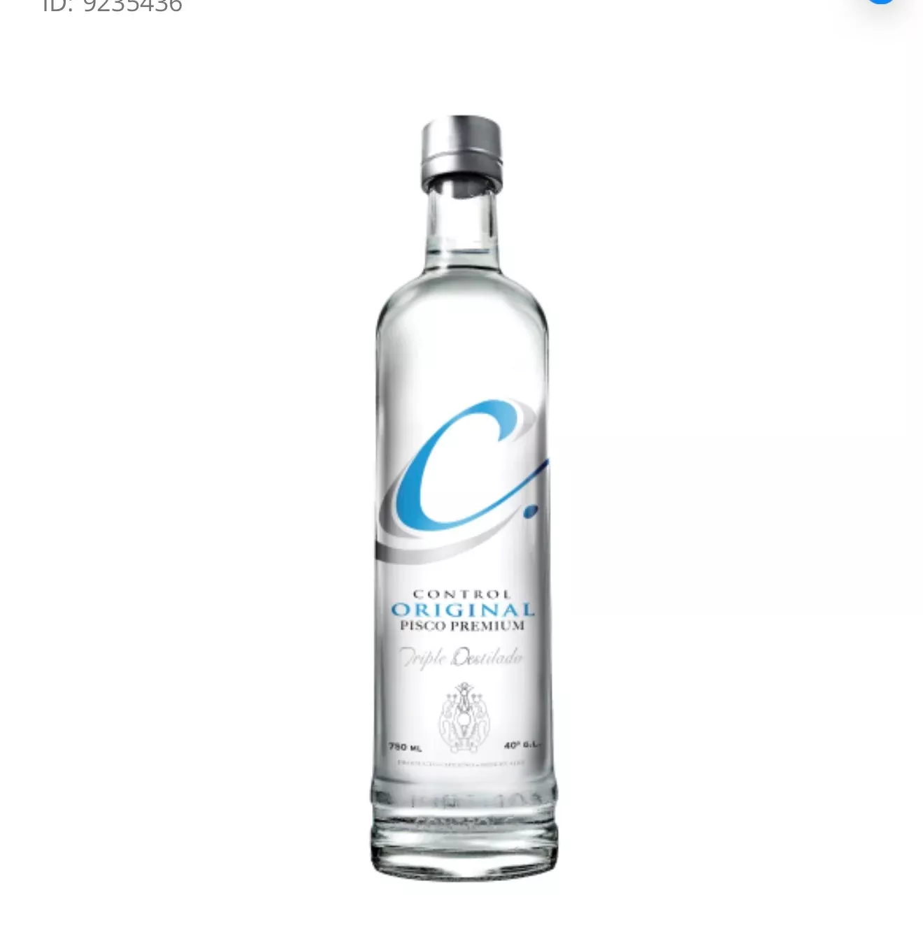 Control C Pisco Premium Chilean 6B 750ml