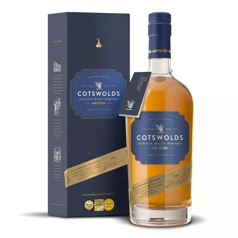 Cotswolds Founder's Choice Single Malt Whisky