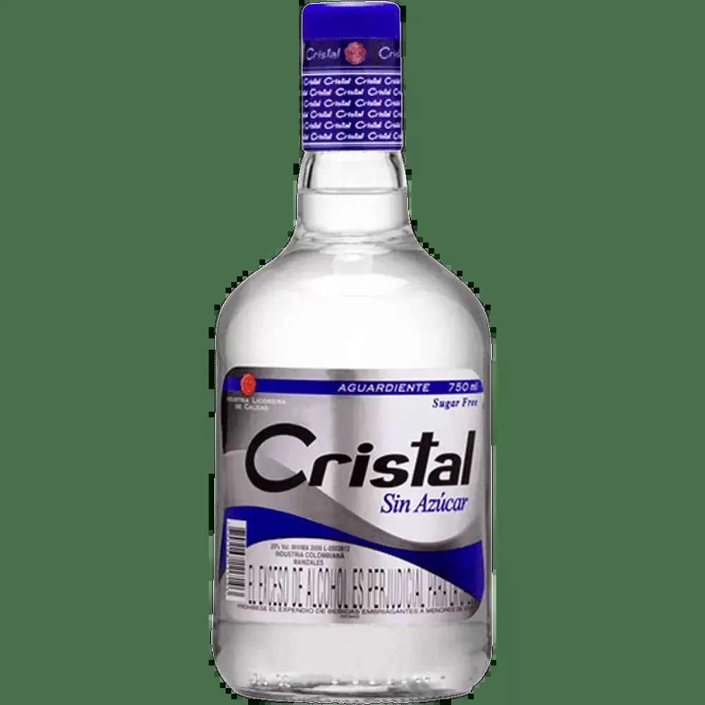 Cristal Sin Azucar Aguardiente 750ml
