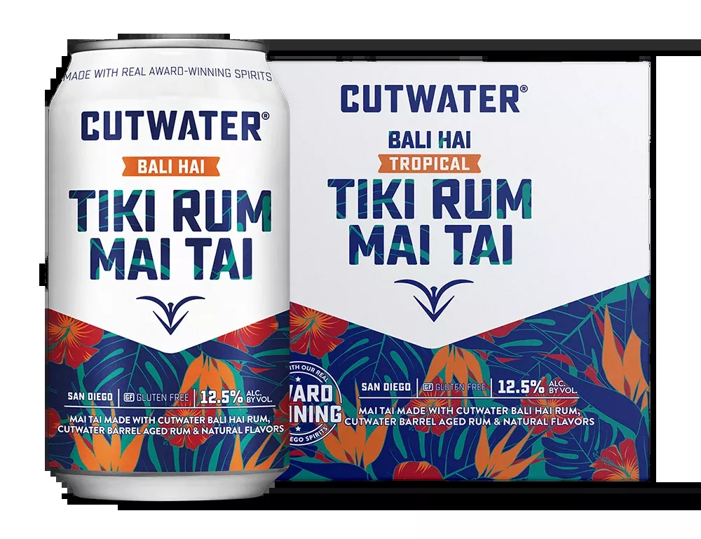 Cutwater Bali Hai Tiki Rum Mai Tai