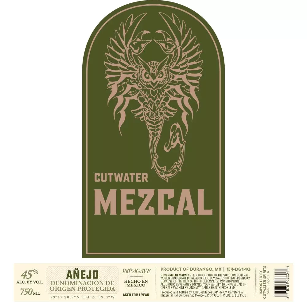 Cutwater Mezcal Añejo