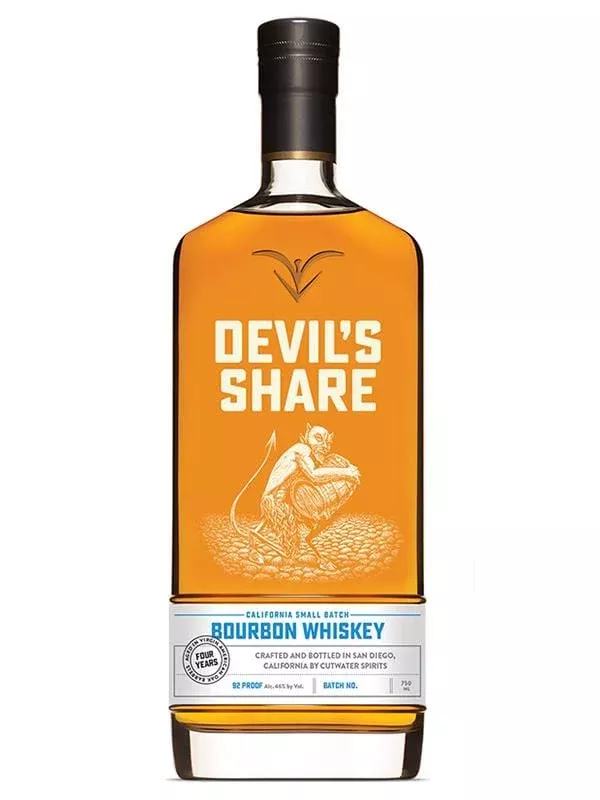Cutwater Spirits Devil's Share Bourbon Whiskey