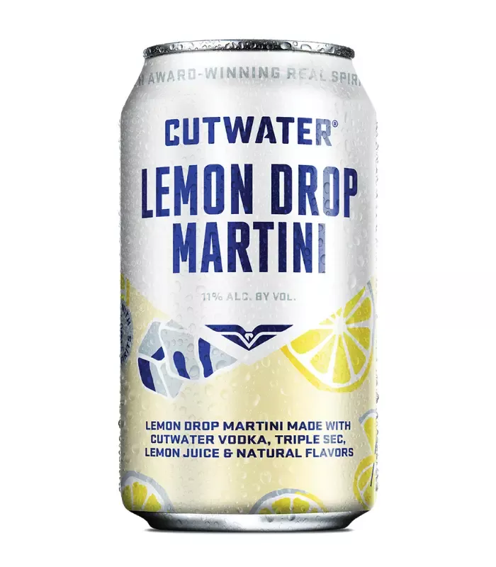 Cutwater Spirits Lemon Drop Martini Can 12-Oz
