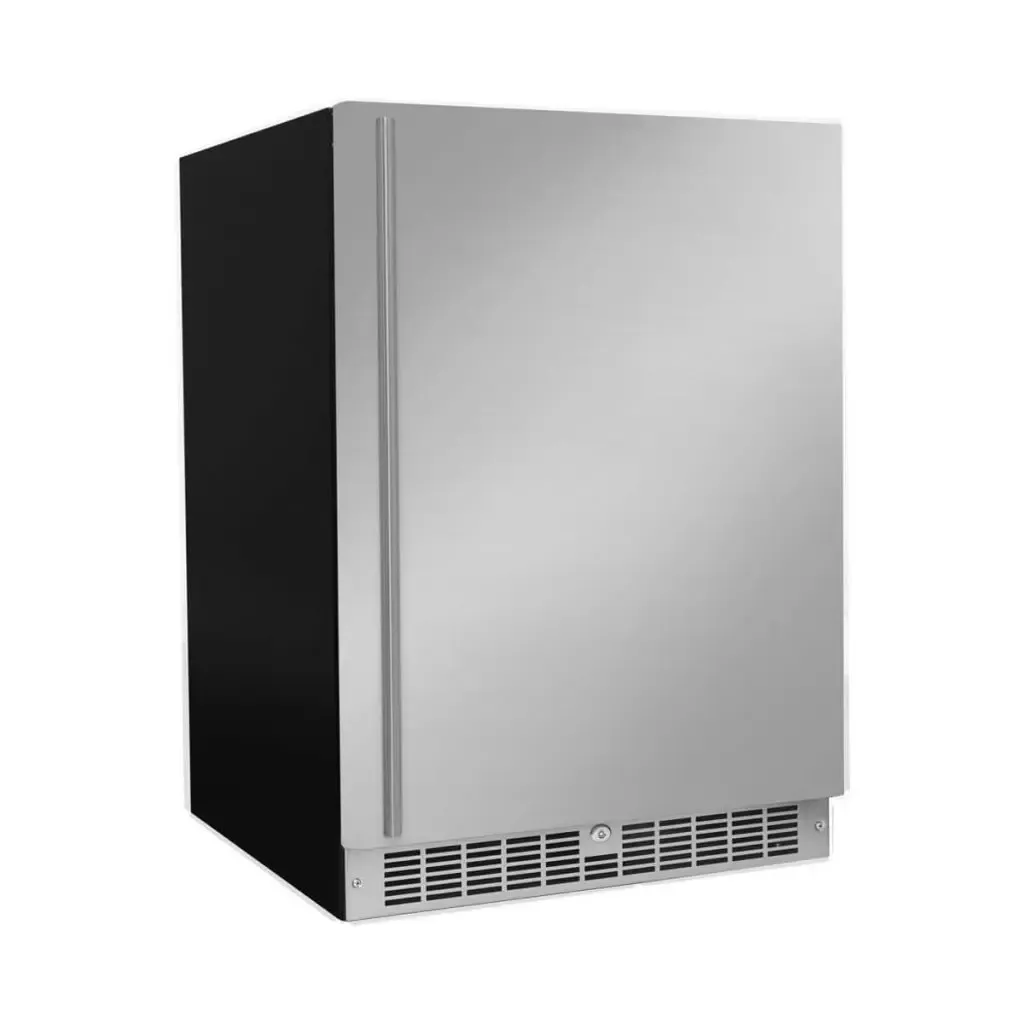 Danby 5.5 Cu. Ft. Built-In Refrigerator - Black Cabinet with Stainless Steel Door