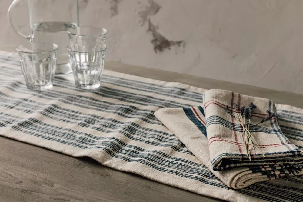 Danica Heirloom Delphine Vintage French Table Runner