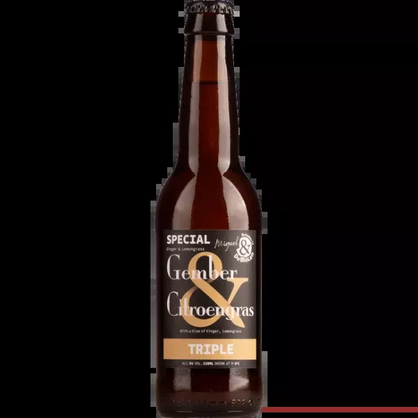 De Molen Gember & Citroengras Belgian Tripel 330mL