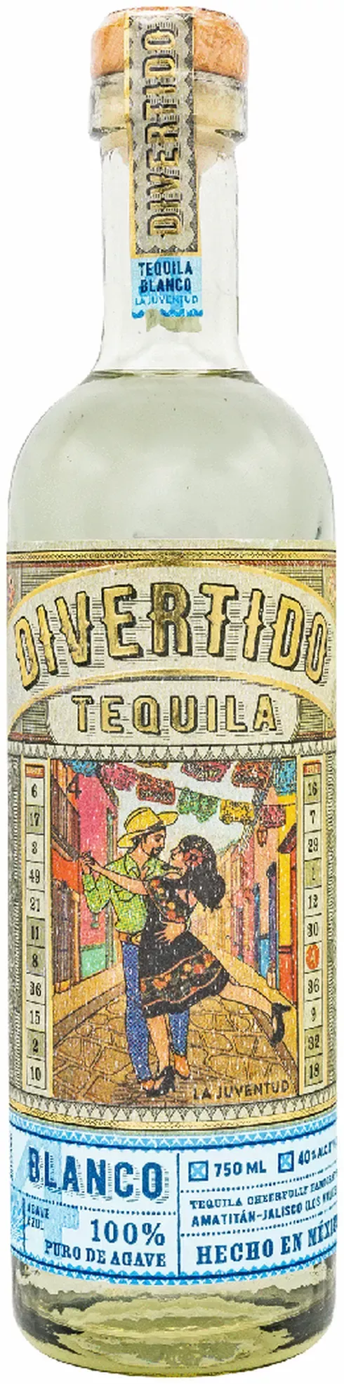 Divertido Blanco Tequila 750ml