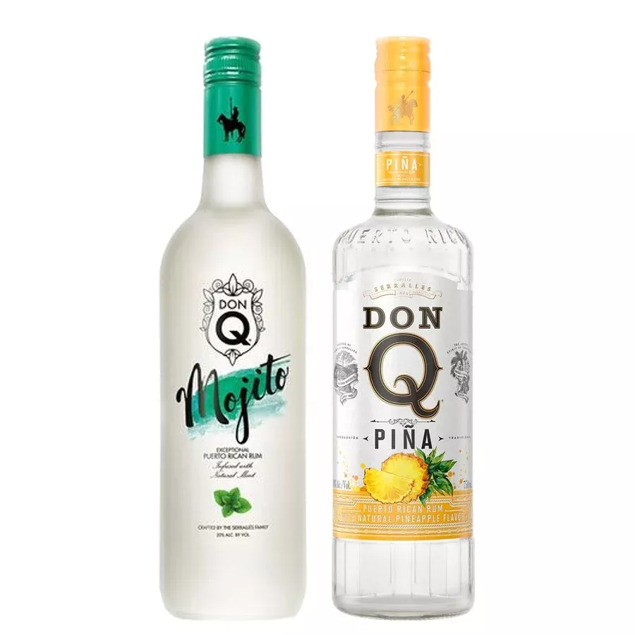 Don Q Mojito Rum & Don Q Pina Rum Bundle