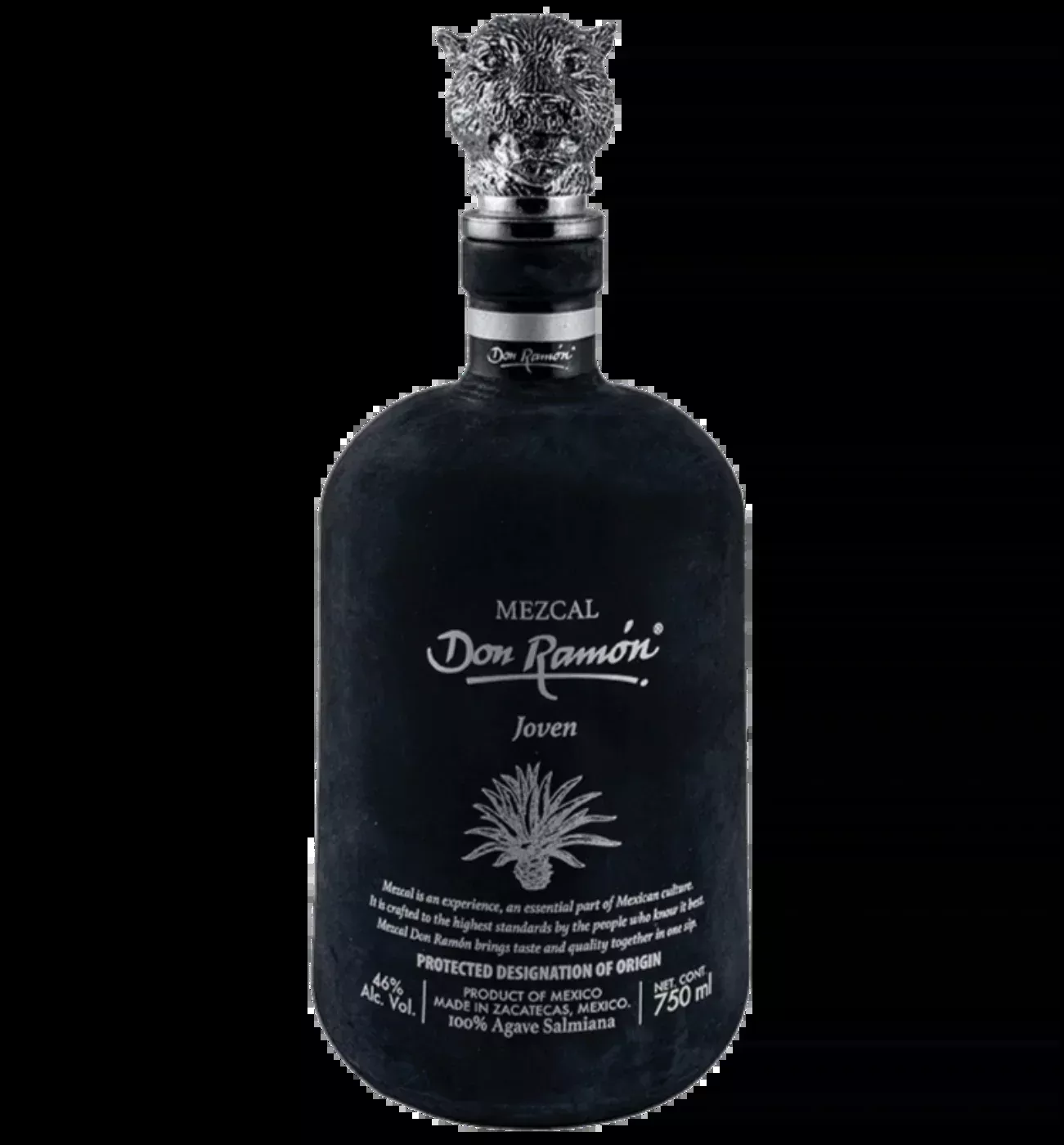 Don Ramon Salmiana Jaguar Cap Joven Mezcal 750ml