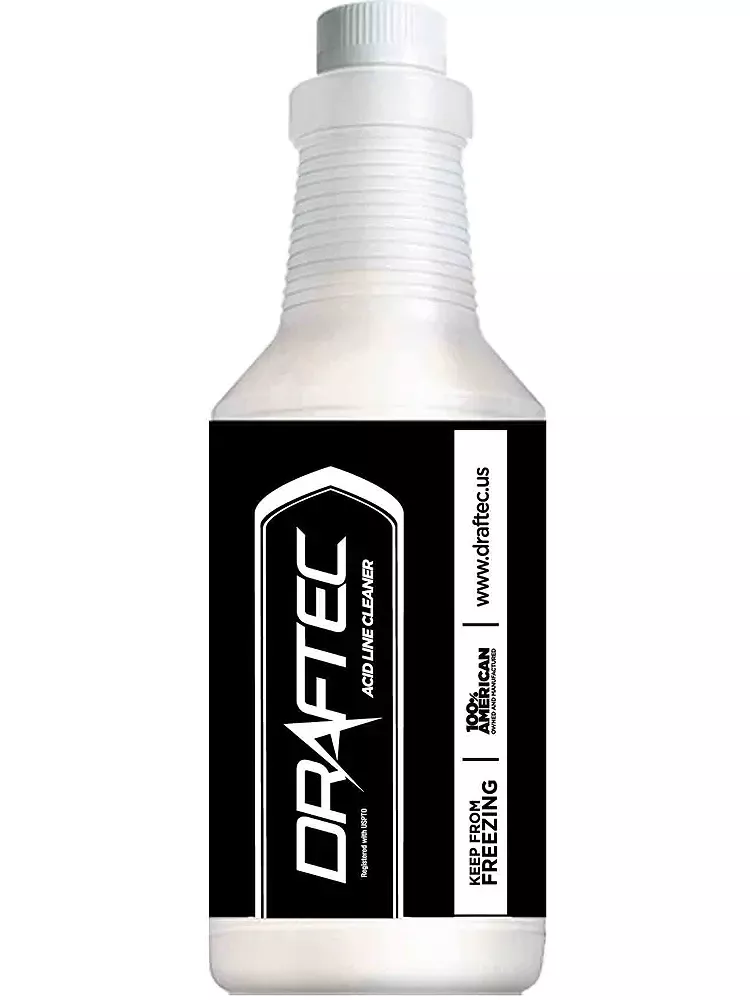 Draftec Advanced Acid Line Cleaner 32 oz - Clear