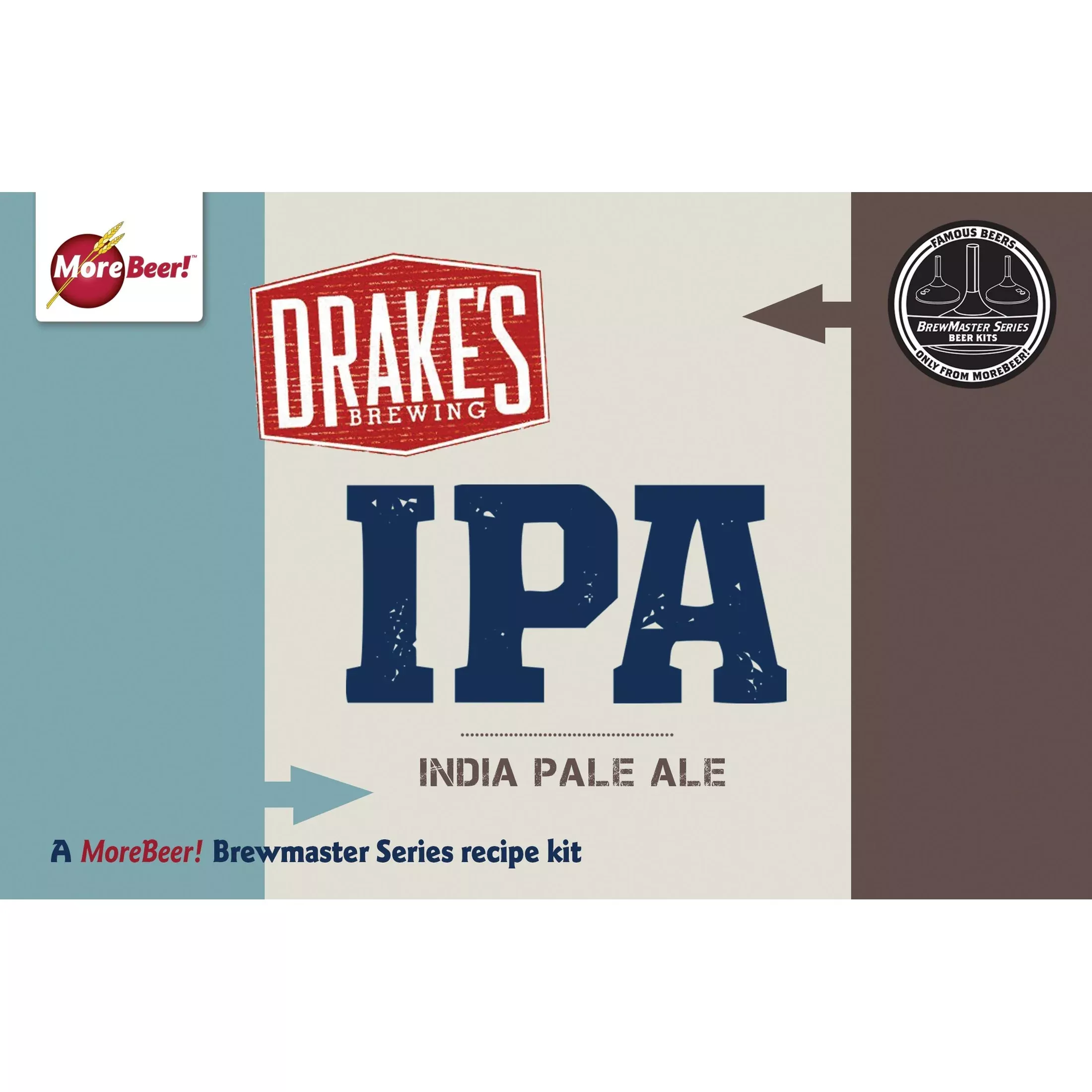 Drakes Brewing IPA | 5 Gallon Beer Recipe Kit | Extract