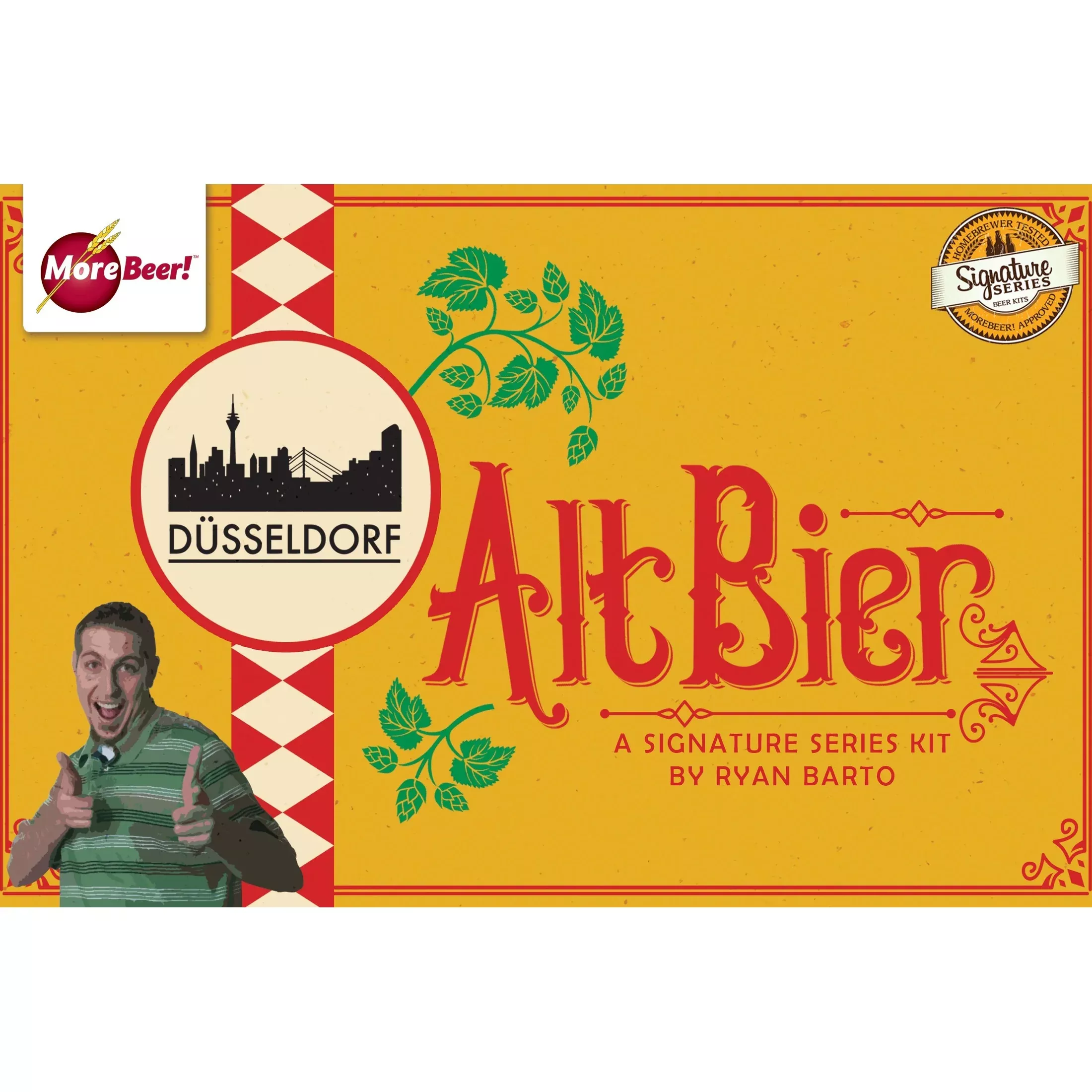 Dusseldorf Alt Bier by Ryan Barto | 5 Gallon Beer Recipe Kit | Extract