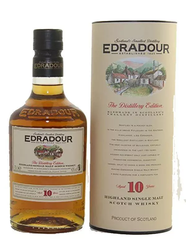 Edradour Distillery Edition 10 Year Old Scotch Whisky