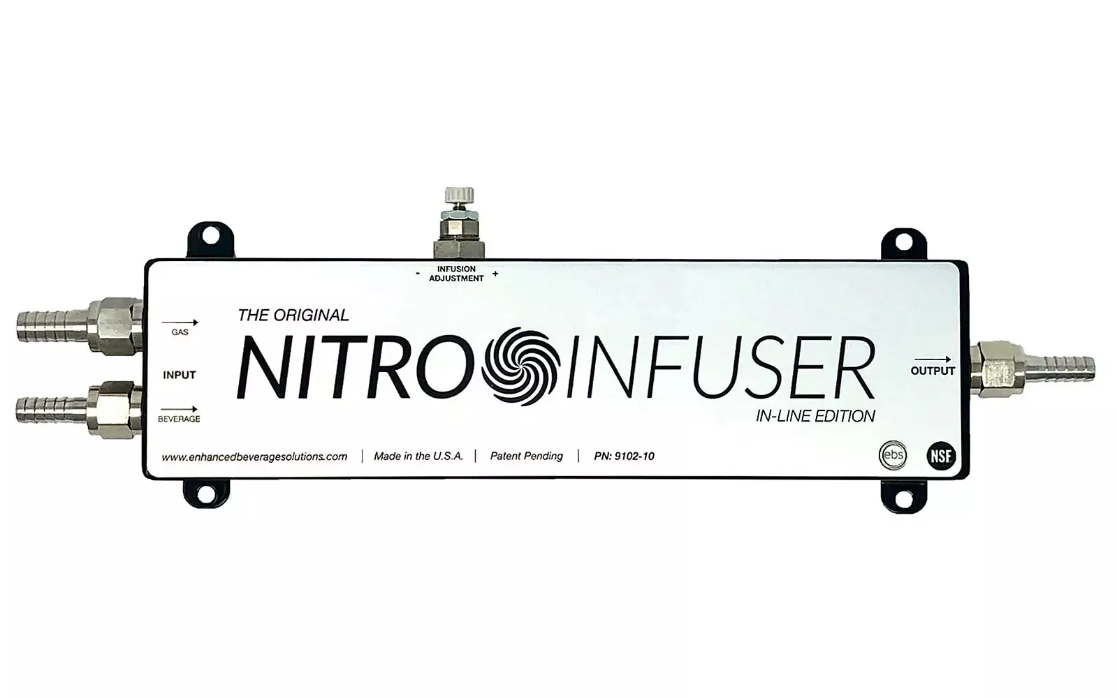 Enhanced Beverage Solutions The Nitro Infuser - Single Faucet