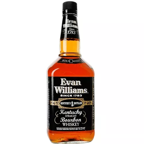 Evan Williams Bourbon Black Label - 1.75L