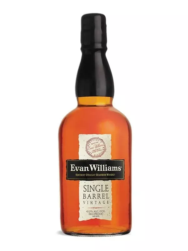 Evan Williams Single Barrel Vintage Bourbon Whiskey 2015