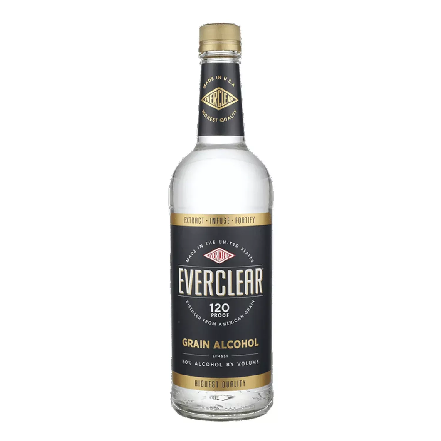 Everclear Grain Alcohol 750ml