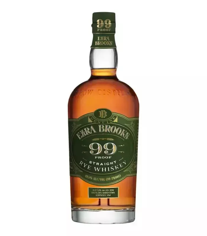 Ezra Brooks 99 Proof Straight Rye