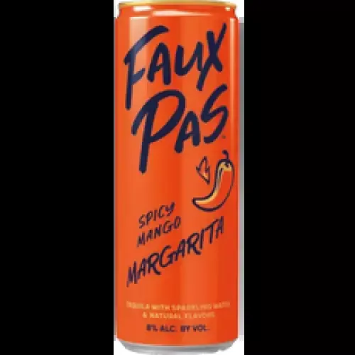 Faux Pas Cocktail Co. Spicy Mango Margarita