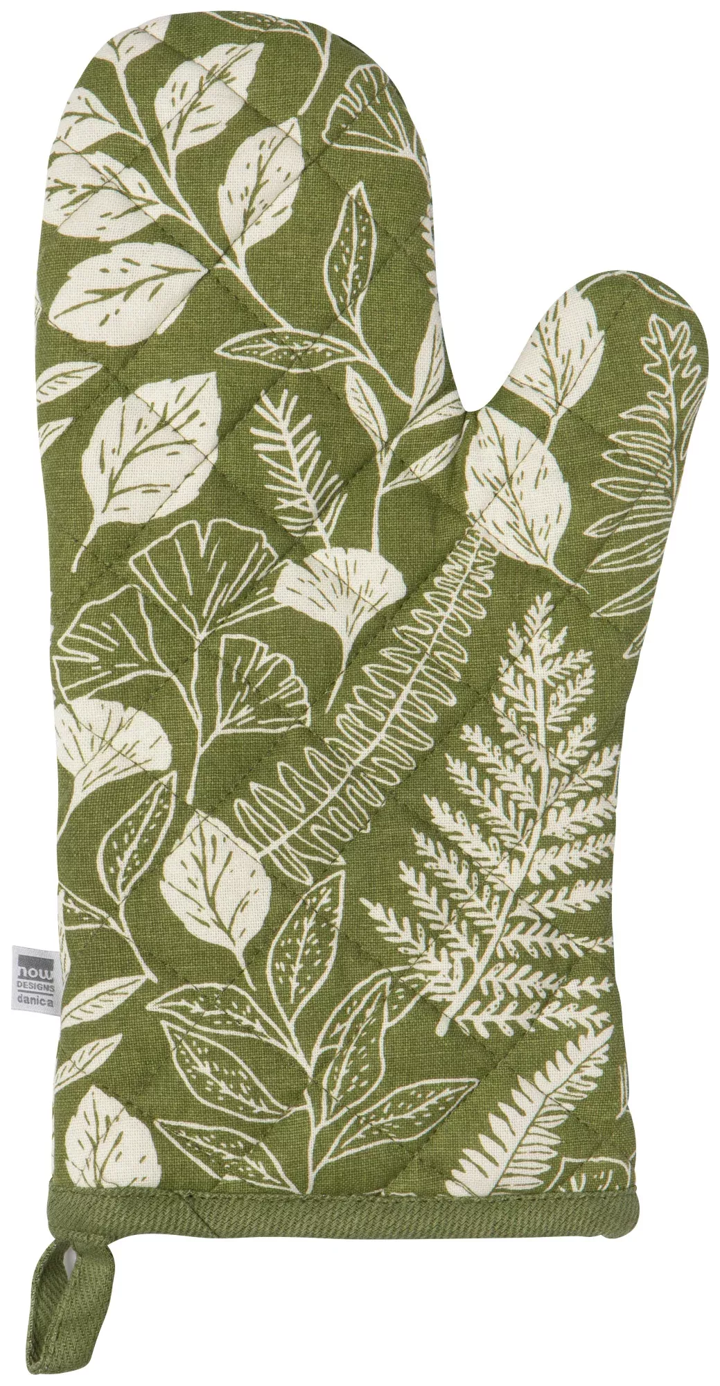 Fern And Frond Oven Mitt