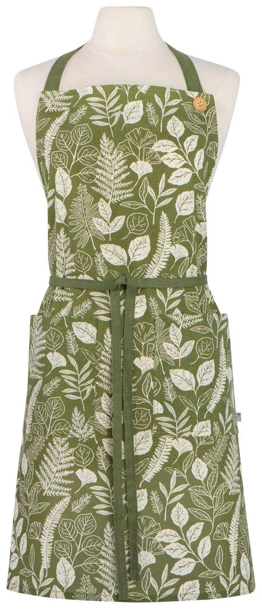 Fern and Frond Spruce Apron