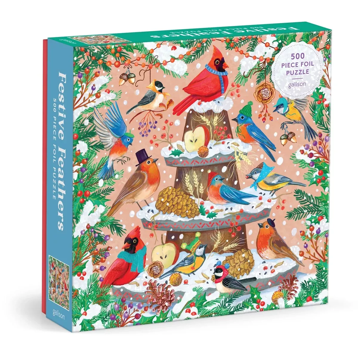 Festive Feathers 500 Piece Puzzle