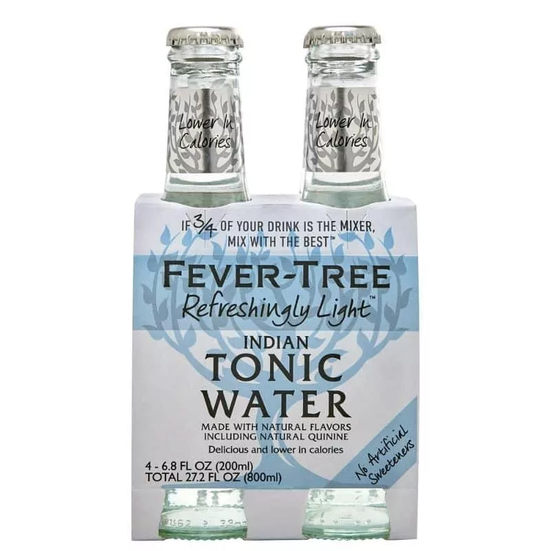 FEVER TREE LIGHT TONIC WATER 4pk