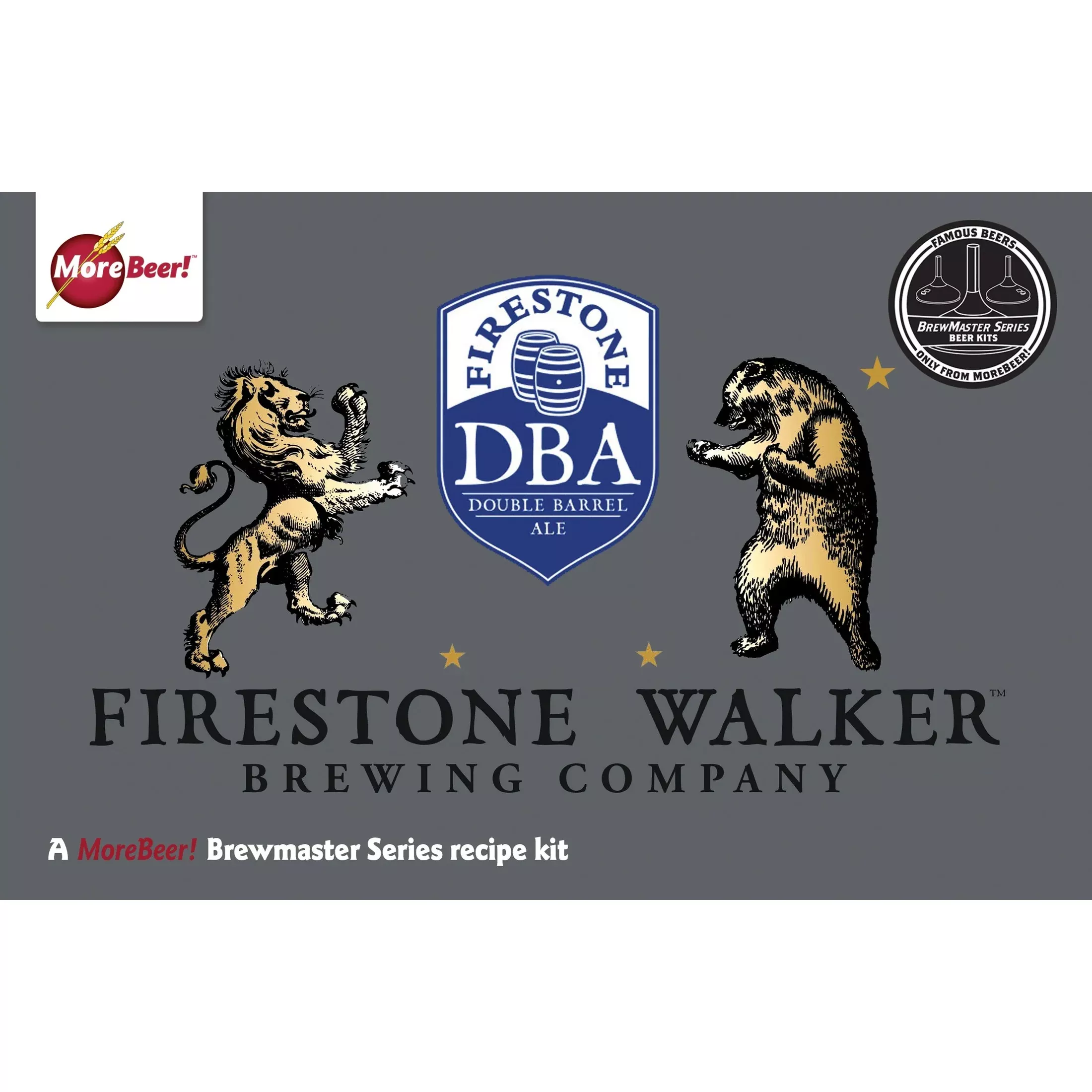 Firestone Walker Brewing Company Double Barrel Ale | 5 Gallon Beer Recipe Kit | All-Grain