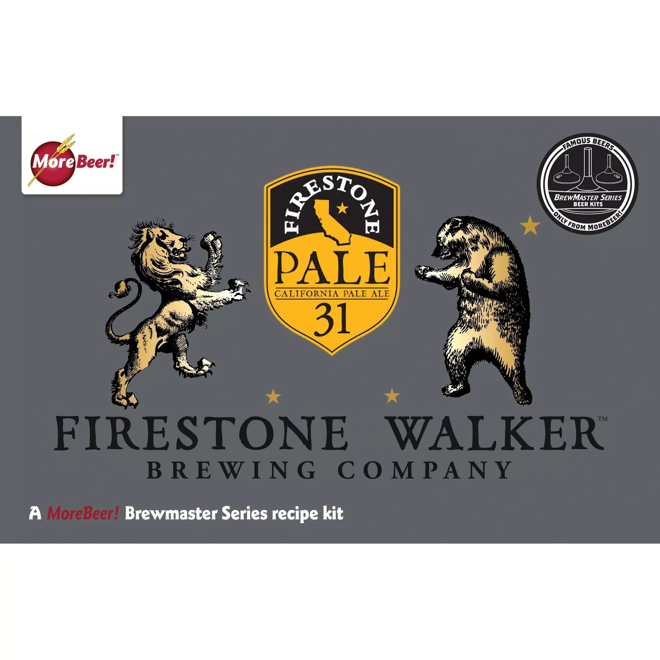 Firestone Walker Brewing Company Pale 31 Ale | 5 Gallon Beer Recipe Kit | All-Grain
