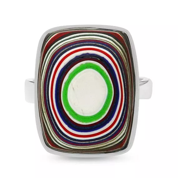 Fordite Ring Adjustable Size