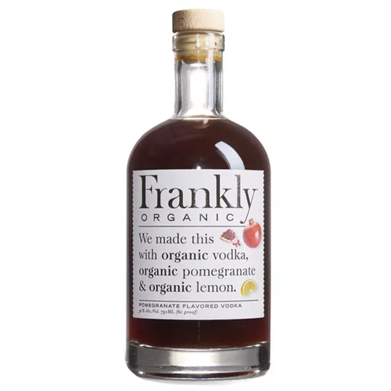 Frankly Organic Pomegranate Flavored Vodka - 750ml