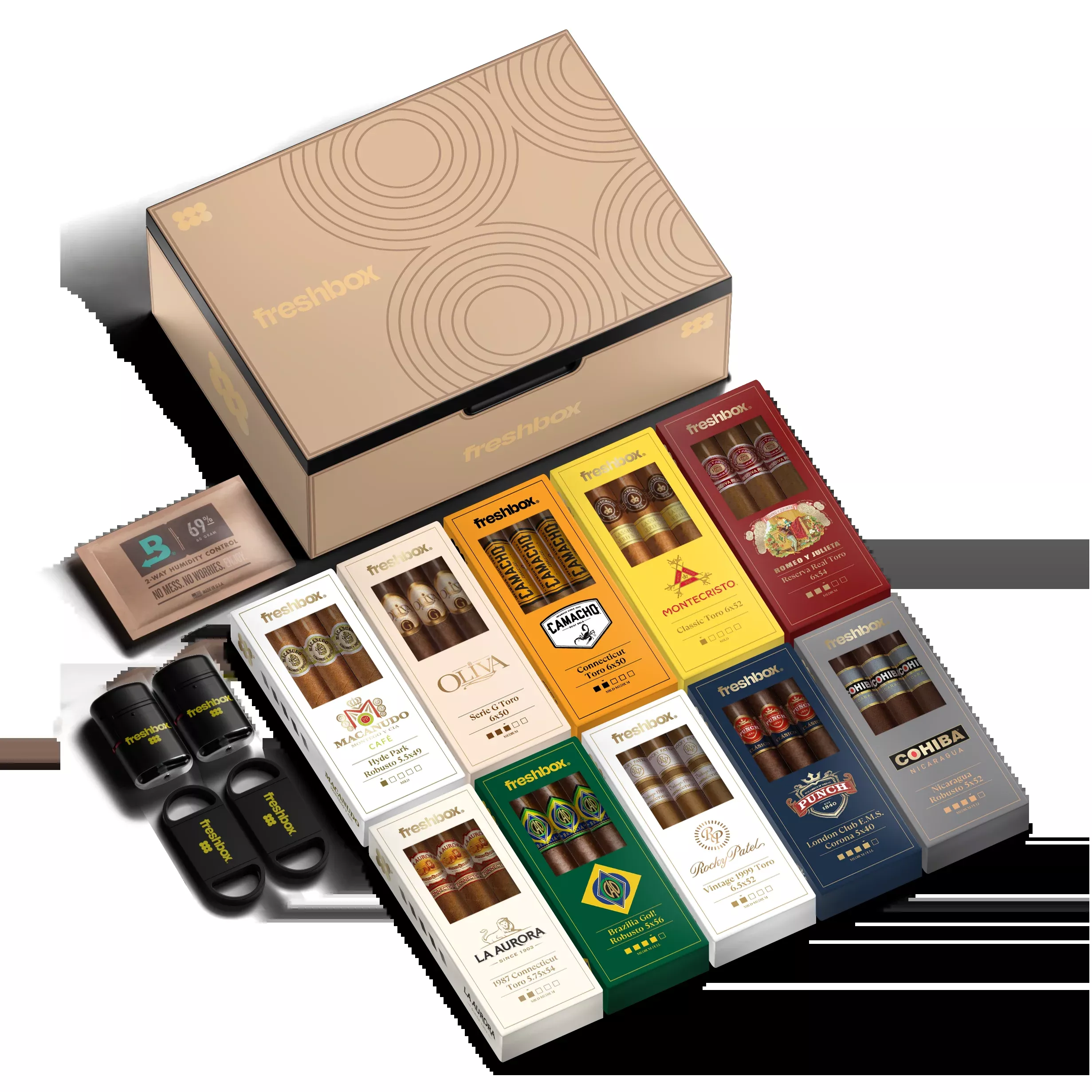 FreshBox Perfect Party Mix Cigar Starter Kit