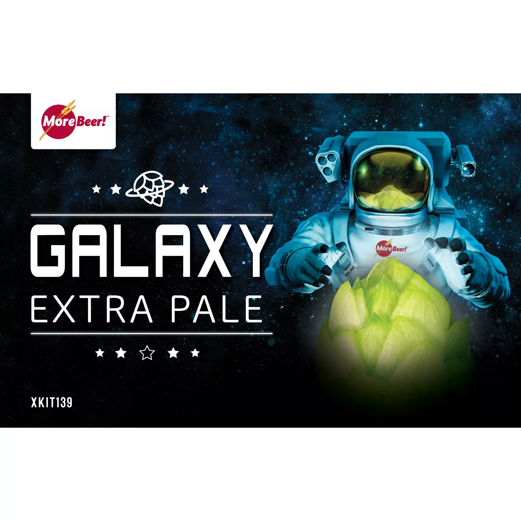 Galaxy Extra Pale | 5 Gallon Beer Recipe Kit | Extract