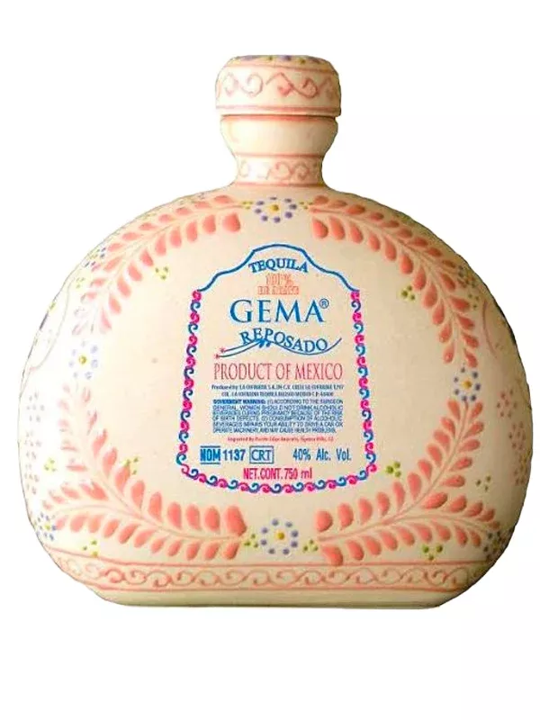 Gema Reposado Talavera Ceramic Tequila
