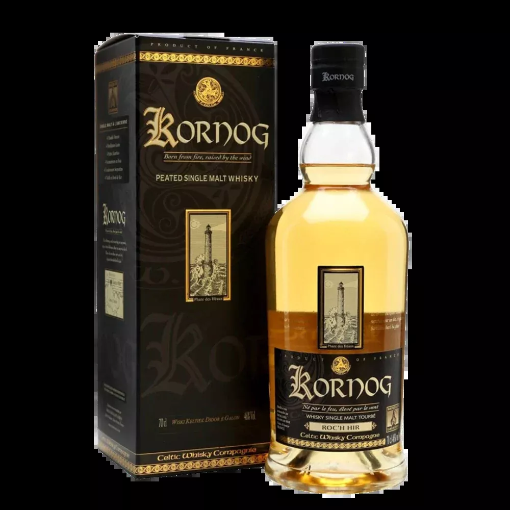 Glann Ar Mor Kornog Roc'h Hir Peated Single Malt 700mL