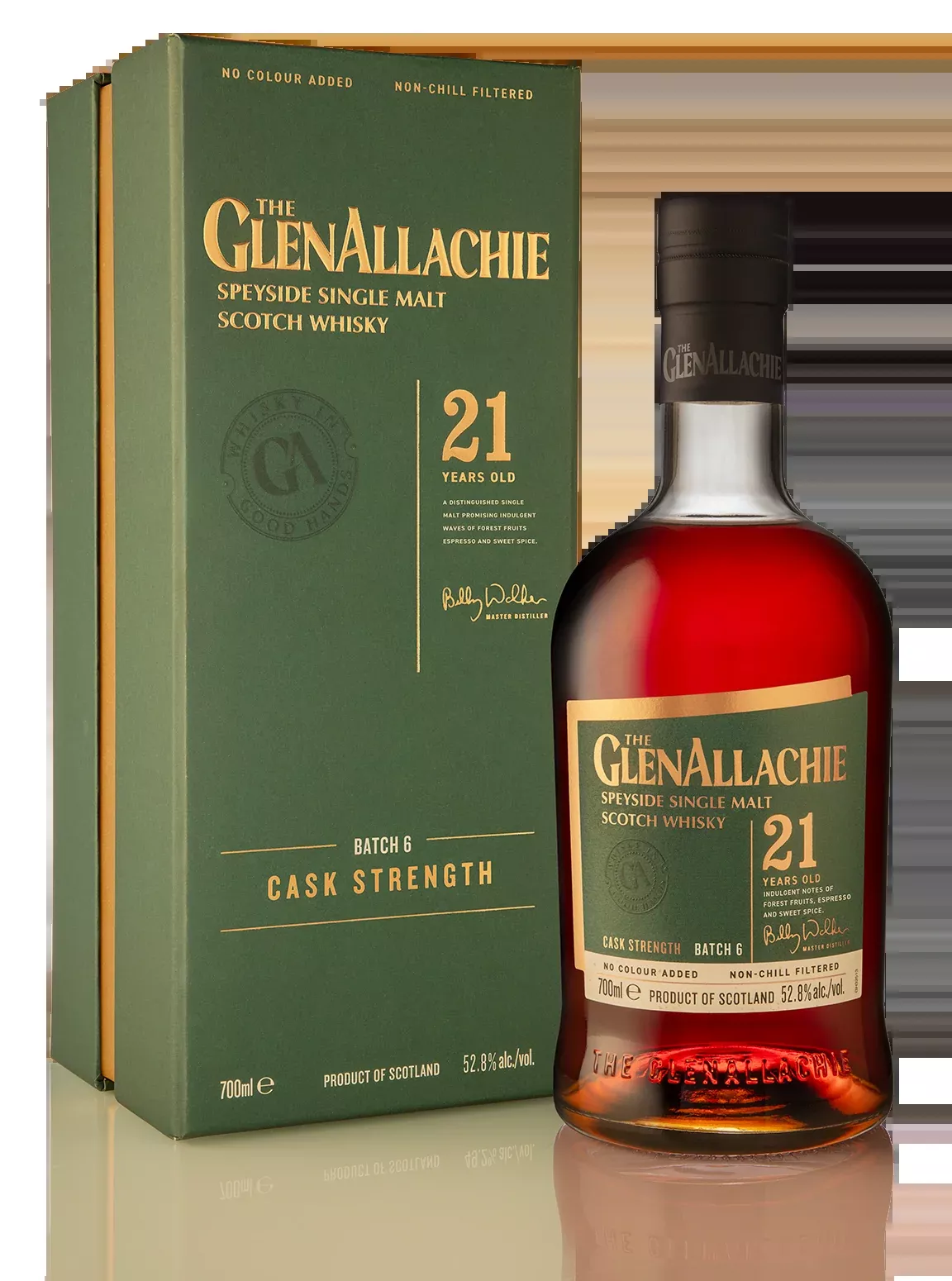 GlenAllachie 21 Year Old Batch #4 Single Malt Scotch Whisky 700ml