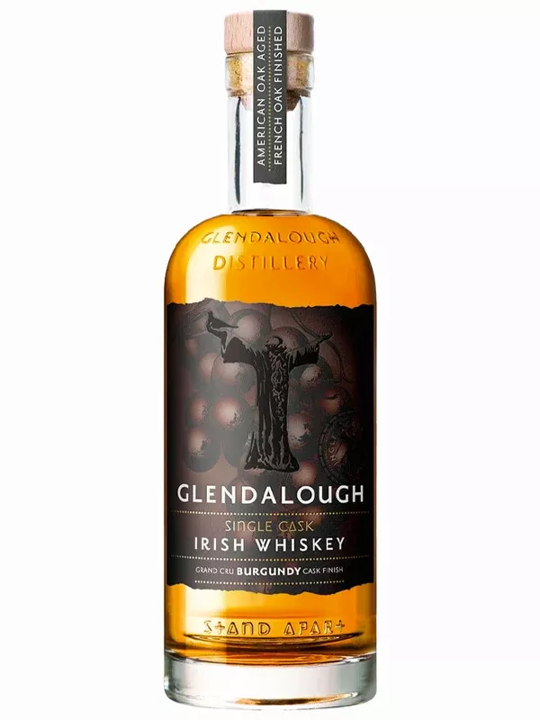 Glendalough Single Cask Grand Cru Burgundy Cask Finish Irish Whiskey