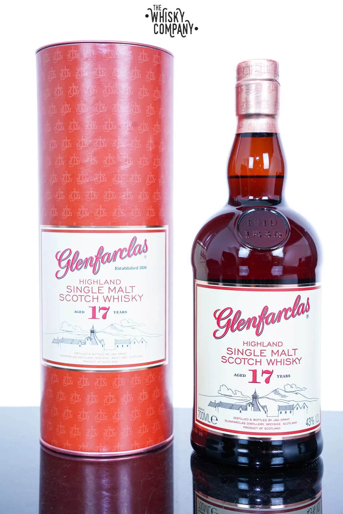 Glenfarclas Aged 17 Years Highland Single Malt Scotch Whisky (700ml)