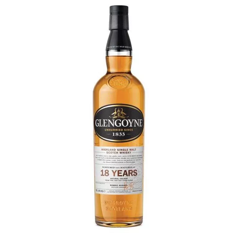 Glengoyne Single Malt 18 Year Scotch Whiskey - 750ml