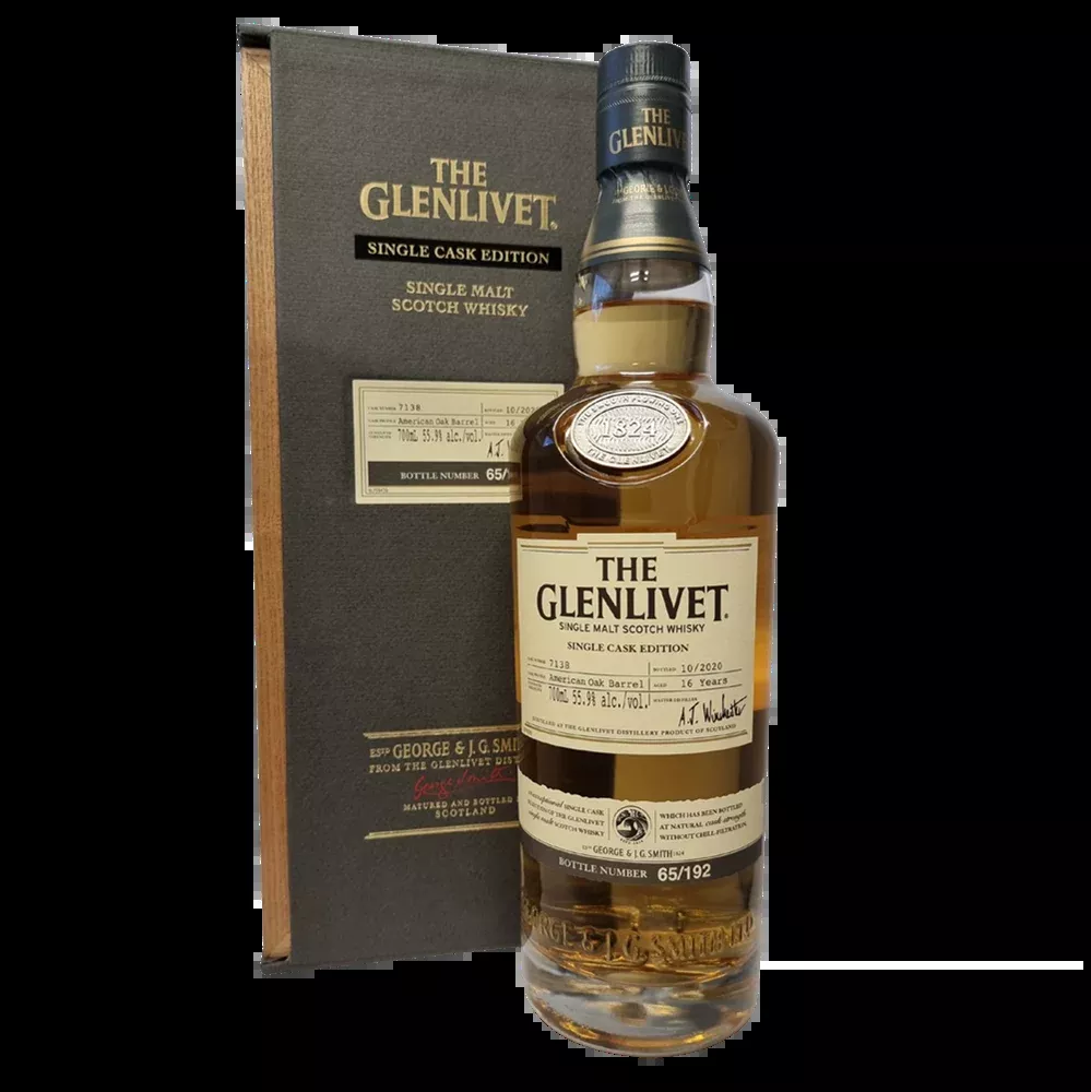 Glenlivet 16yo Single Cask American Oak 2020 Single Malt 700mL